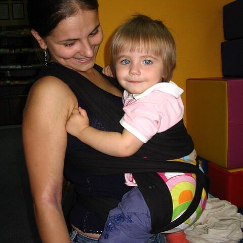 w mei taiu oppamamy na wrocławskim spotkaniu chustowym, IX 2007